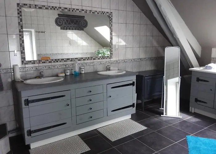 펜션 Gite De La Maison Bleue Mirandol-Bourgnounac